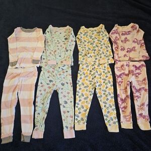 Girls Burts Bees Kids Pajamas 2t